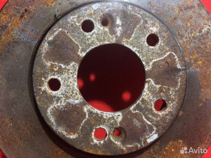 Диск тормозной передний Kia Sportage KM G4GC 2.0