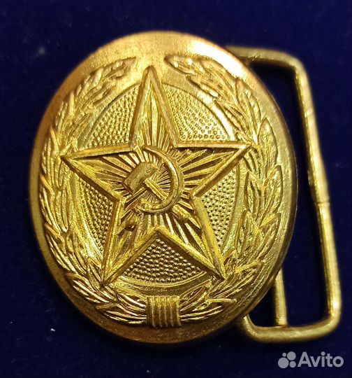 Пряжка для парадного ремня вс СССР