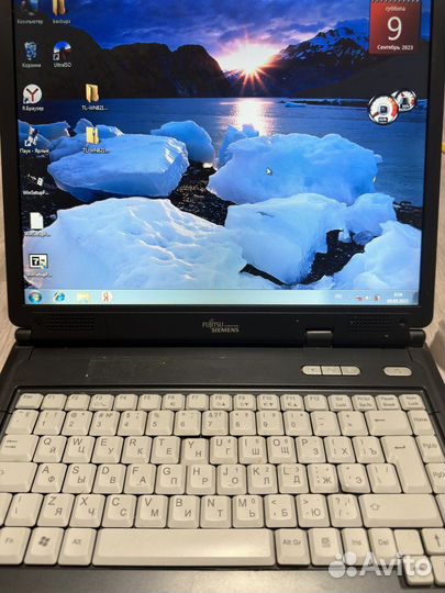Ноутбук fujitsu siemens amilo pro