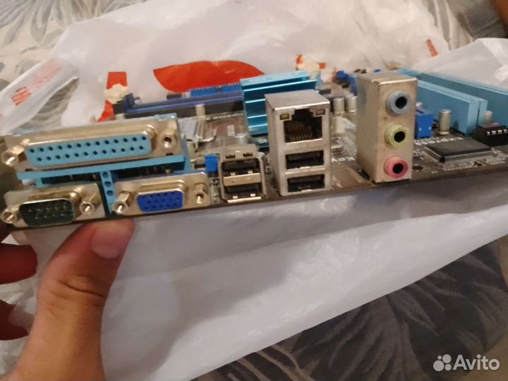 Материнская плата 775 asus p5g41c-m LX