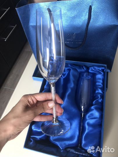 Бокалы swarovski
