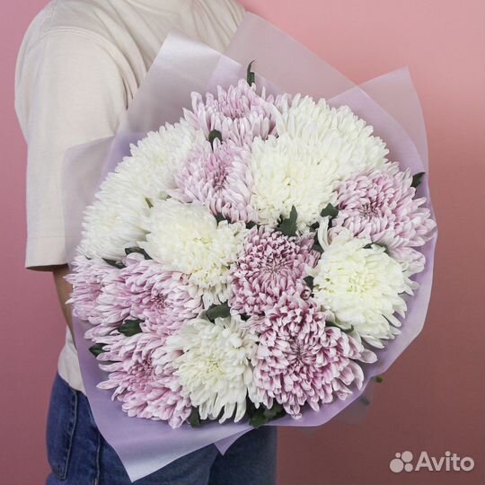 Хризантемы букет