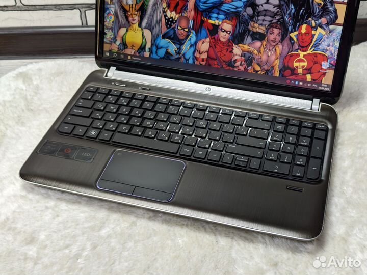 HP / i5-2450M /9GB /SSD+HDD/ алюминий