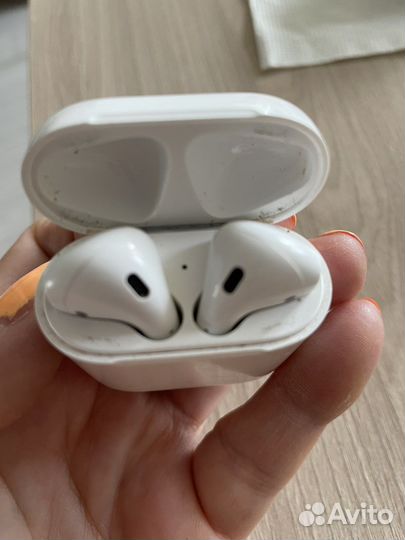 Наушники apple AirPods 2 б/у