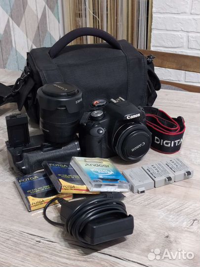 Зеркальный фотоаппарат canon 500d