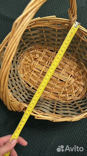 Корзина плетеная