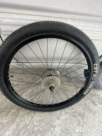 Колесо 27,5 кассета в сборе