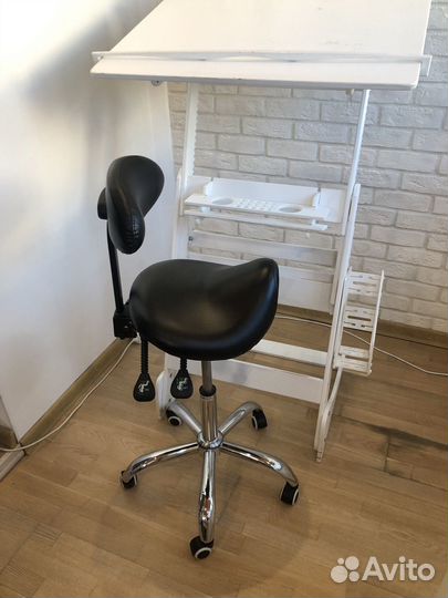 Стул седло со спинкой