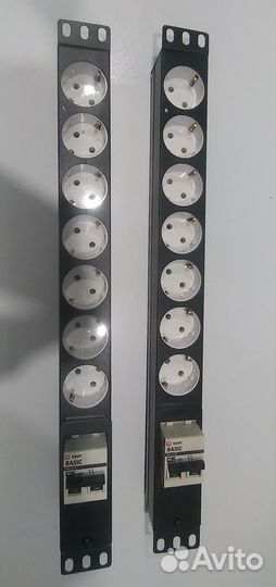 Блок розеток в стойку