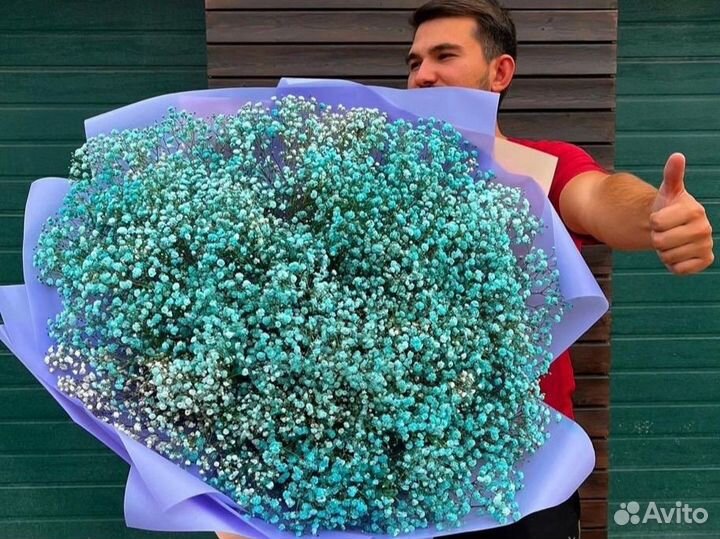 Букеты цветы из гипсофилы