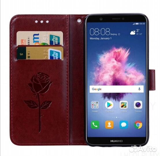 Чехол книжка для телефона новый