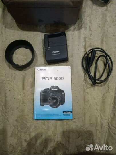 Canon eos 600d kit с аксессуарами