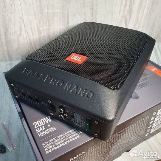 Активный сабвуфер jbl под сиденье