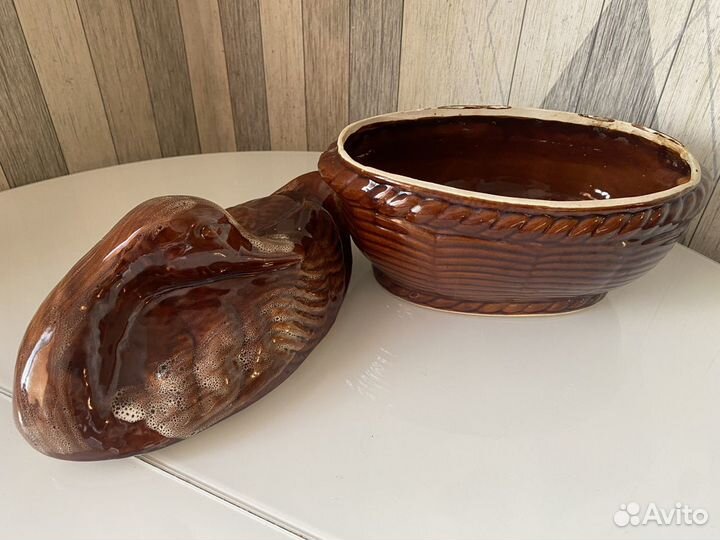 Утятница керамическая