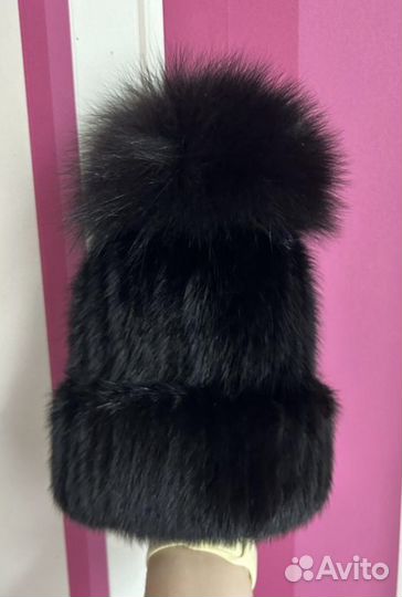 Шапка меховая норка зимняя