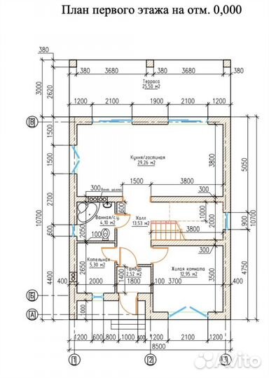 Проэкт дома мечты 140 кв. М. Газобетон + смета