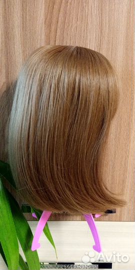 Парик короткий Каре светло-коричневый