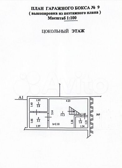 Гараж, > 30 м²