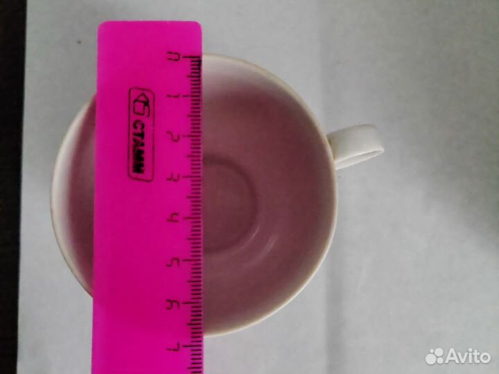 Чашка СССР Дулево в горох маленькая