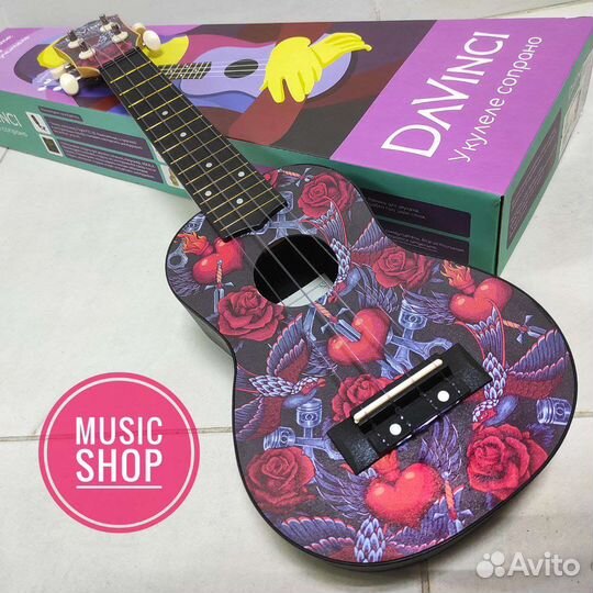 Укулеле сопрано новая