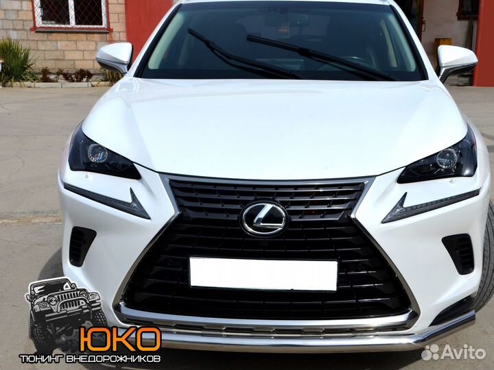 Защита переднего бампера Lexus NX200/NX300