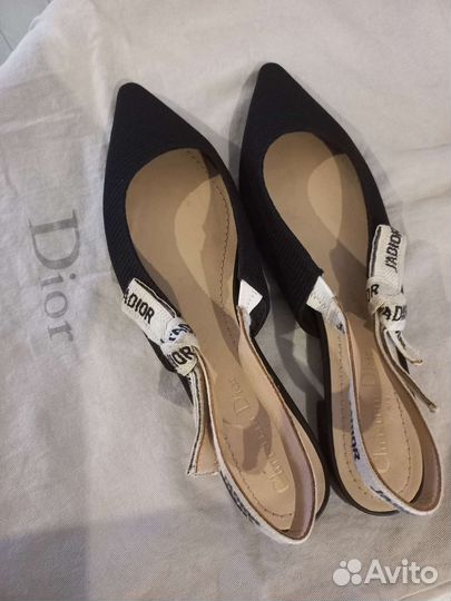 Босоножки туфли dior