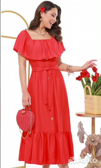 Платье 46 вискоза новое