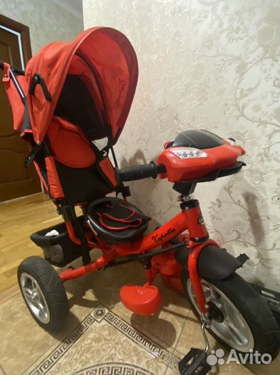 Велосипед детский с ручкой/коляска