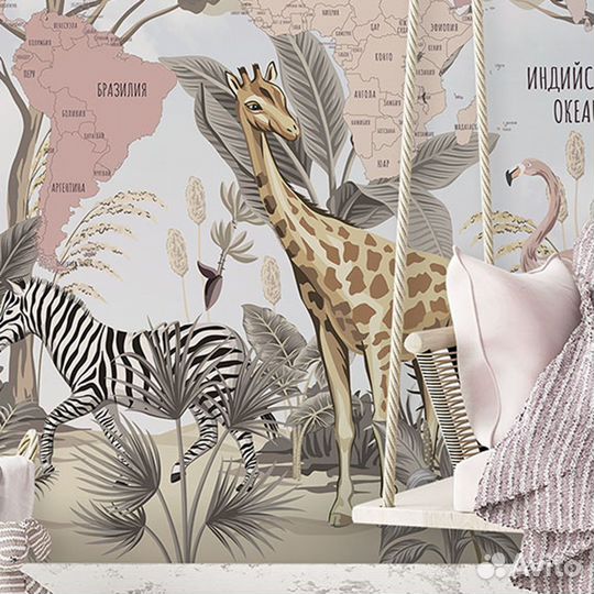 Детские обои Travel Kids от Студии Wall Street