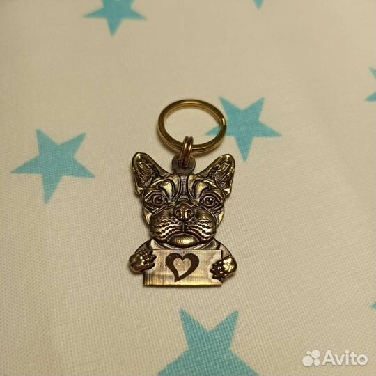 Адресник с гравировкой