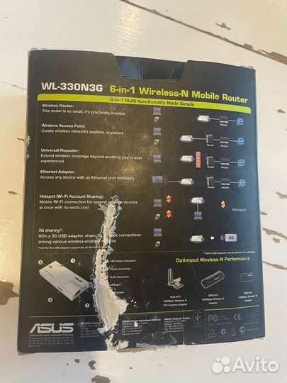 Роутер Asus WL-330N3G