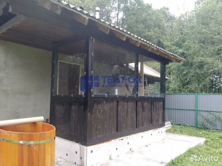 Мягкое стекло для беседок