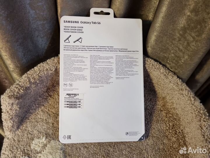 Чехол samsung galaxy Tab S6 S Pen