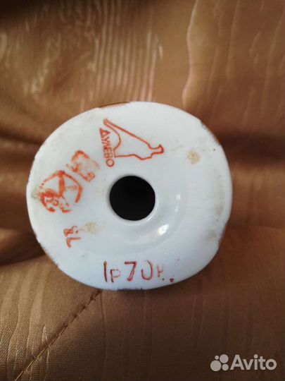 СССР Фарфоровая статуэтка Матрешка-невеста. Дулево