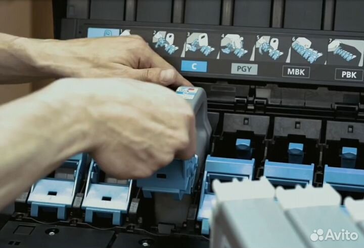 Печатный станок для холстов, плёнок, банера, бумаг