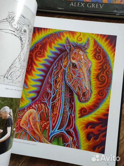 Алекс Грей, альбомы работ