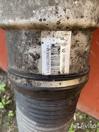 Пневмостойка передняя mercedes w221