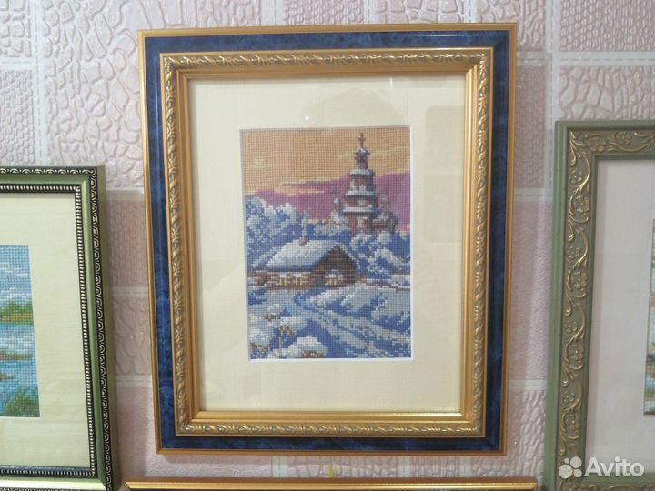 Вышитые картины счетным крестом