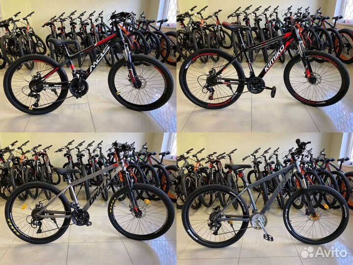 Велосипед горный алюминиевый