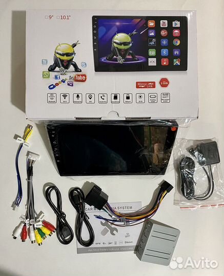 Магнитола 2 din android 9 дюймов IPS 2/32Gb.Новая