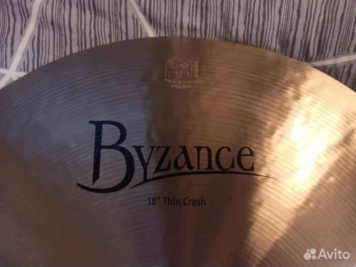 Meinl Byzance Traditional Thin Crash 18', B18TC