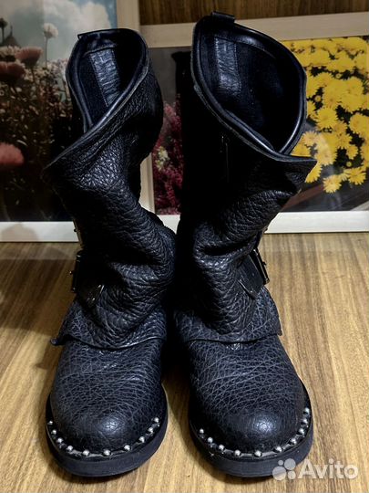Сапоги женские натуральная кожа