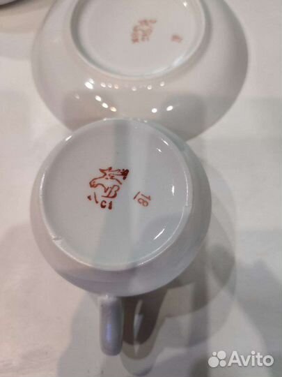 Чайный сервиз Вербилки СССР