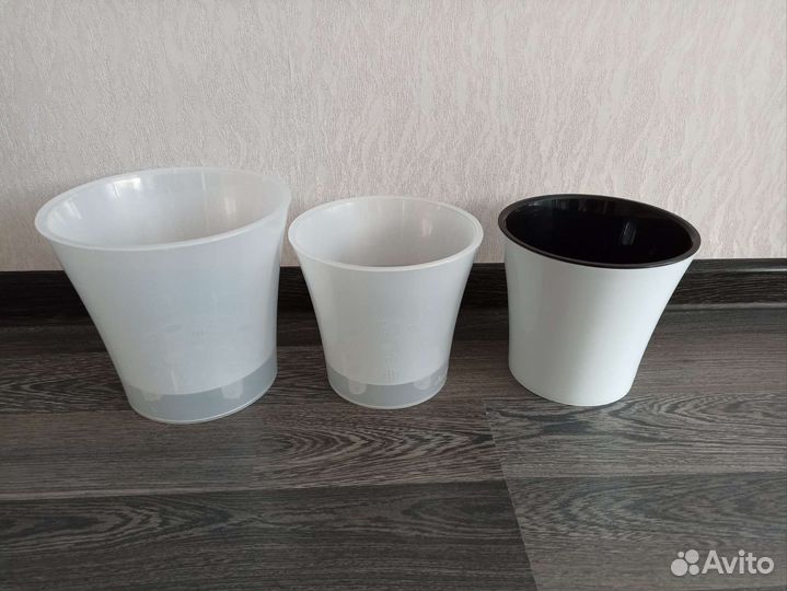 Горшок для цветов, орхидей (много, листайте фото)