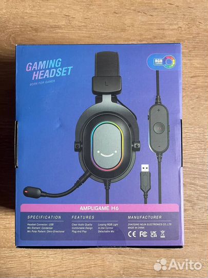 Наушники fifine h6