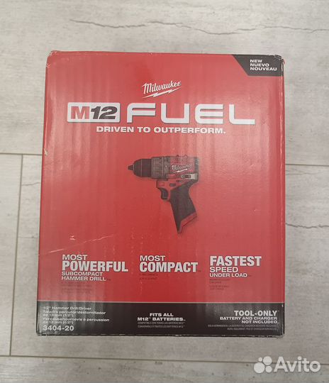 Удар.дрель / Шуруповёрт Milwaukee 3404-20 M12 fuel