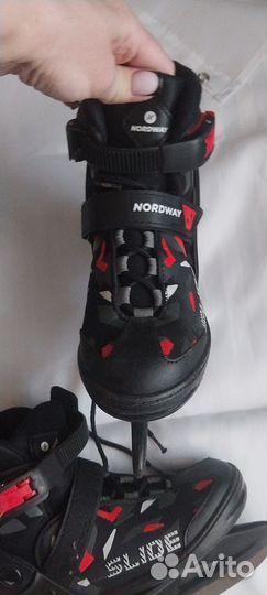 Коньки детские раздвижные Nordway slide 31 - 36