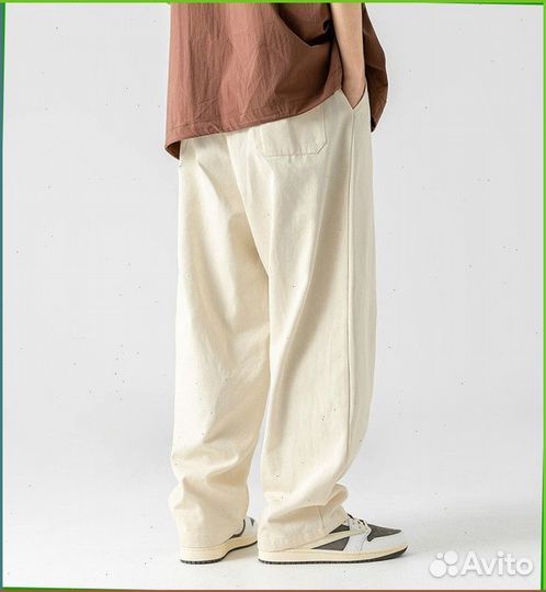 Широкие брюки (Lux качество)