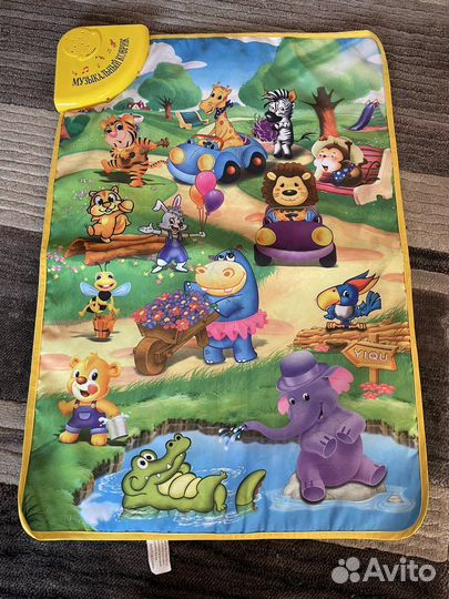 Развивающий коврик музыкальный