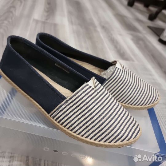 Слипоны эспадрильи